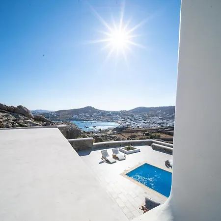 Villa Lydia 4 Bed With Pool In Psarrou Ag Lazaros Mykonos Town Exterior photo